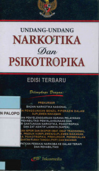 Undang-Undang Narkotika Dan Psikotropika