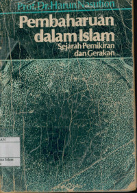 Image of Pembaharuan Dalam Islam : Sejarah Pemikiran Dan Gerakan