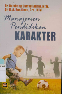 Manajemen pendidikan karakter