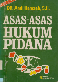 Asas-Asas Hukum Pidana Edisi Revisi