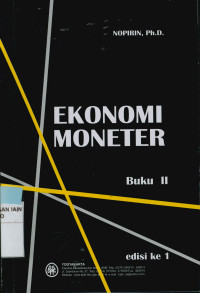 Ekonomi moneter Buku II Edisi ke 1