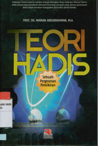 Teori hadis : Sebuah pergeseran pemikiran