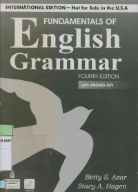 Fundamentals Of Engglish Grammar Fourth Edition