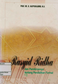 Rasyid Ridha Dan pemikirannya Tentang Pendidikan Formal