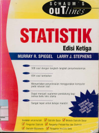 Teori dan soal-soal Statistik Edisi Ketiga