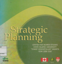 Strategic Planning ; Rencana Strategi