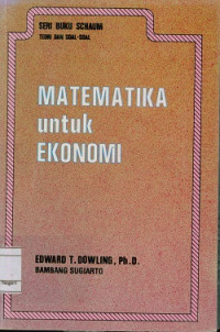 Matematika untuk Ekonomi