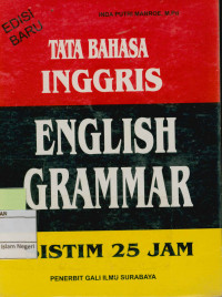 English Grammar: Tata bahasa Inggris