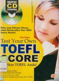 Tes Your Own Score : Uji Skor Toefl Anda