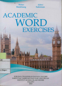 Academic word exercises