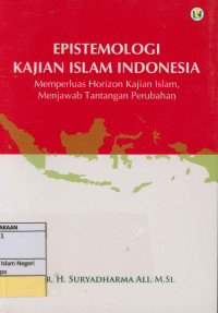 Epistemologi kajian Islam Indonesia