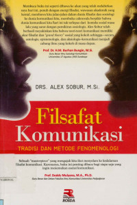 Filsafat komunikasi: Teori dan metode fenomenologi