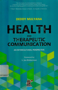 Health and therapeutic comunication an intercultural perspective