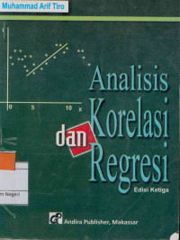 Analisis korelasi dan Regresi