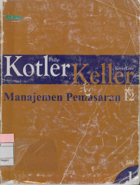 Manajemen Pemasaran Jilid 1 Edisi 12