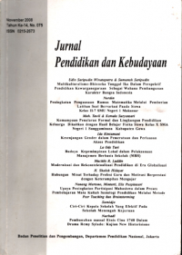 JURNAL PENDIDIKAN DAN KEBUDAYAAN