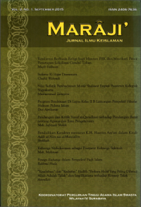 MARAJI: JURNAL ILMU KEISLAMAN