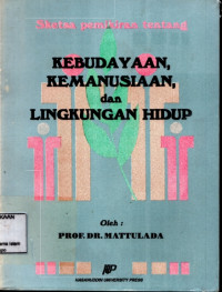 Image of Sketsa pemikiran tentang : Kebudayaan Kemanusiaa Dan Lingkungan Hidup
