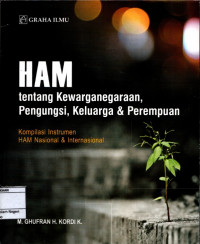 Hak asasi manusia : Tentang kewarganegaraan, pengungsi, keluarga & perempuan ( Kompilasi instrumen HAM Internasional & Nasional)