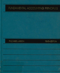 Fundamental accounting principles Tenth Edition