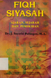 Fiqh Siyasah : Ajaran, sejarah dan pemikiran