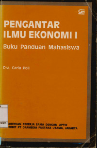 Pengantar Ilmu Ekonomi I Buku Panduan Mahasiswa