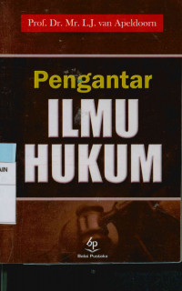 Pengantar Ilmu Hukum