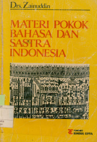 Materi Pokok Bahasa Dan Sastra Indonesia