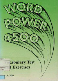 Word Power 4500 : vocabulary tests and exercises