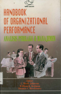 Handbook of organizational performance : Analisis prilaku dan manajemen
 manajemen