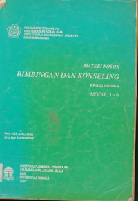 Materi Pokok Bimbingan Dan Konseling