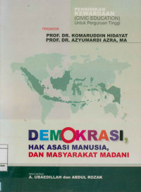 Pendidikan Kewargaan,(Civic Education) Demokrasi,Ham Dan Masyarakat Madani