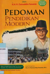 Pedoman pendidikan modern