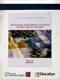 FINANCIAL STATMENT ANALYSIS : ANALISIS LAPORAN KEUANGAN