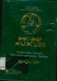 Ayat-Ayat Hukum, Tafsir Dan uraian Perintah-Perintah Dalam Al-Qur'an