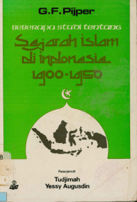 Image of Beberapa Studi Tentang Sejarah Islam Di Indonesia 1900-1950