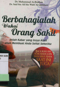 Berbahagialah wahai orang sakit