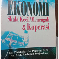 EKONOMI SKALA KECIL / MENENGAH & KOPERASI