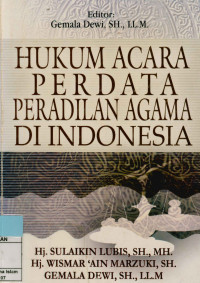 Hukum acara perdata peradilan agama di Indonesia