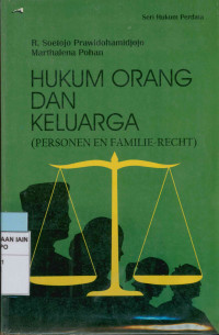 Hukum Orang dan Keluarga ( Personen en Familie-Recht)