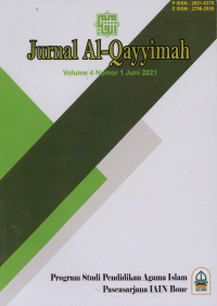 Al- Qayyimah : Jurnal Pendidikan Islam