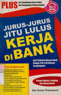 Image of Jurus-jurus jitu lulus kerja di bank