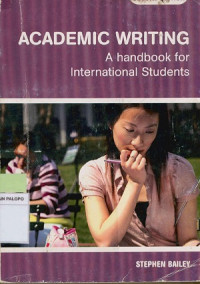 Academic writing: A handbook for International students