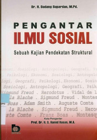 Pengantar Ilmu Sosial:Sebuah Kajian Pendekatan Struktural