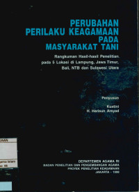 Perubahan Perilaku Keagamaan pada Masyarakat Tani