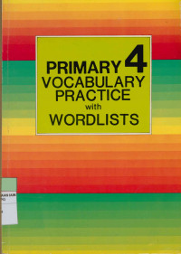 Primary  vocabulary practice with wordlists 4