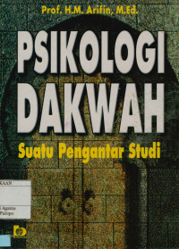 Psikologi Dakwah : Suatu Pengantar Studi