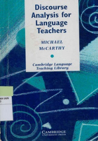 Discourse analysis for language teachers