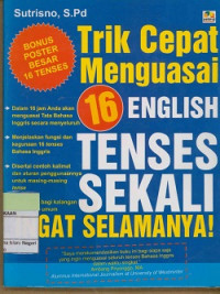 Trik Cepat Menguasai 16 English : Sekali ingat selamanya