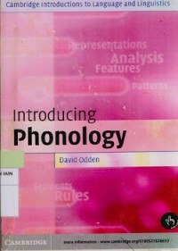 Introducing phonology